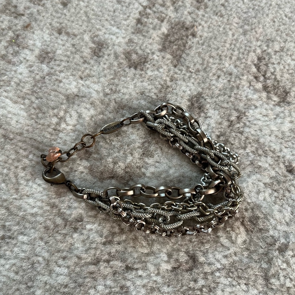Elegant Silver Chain Bracelet